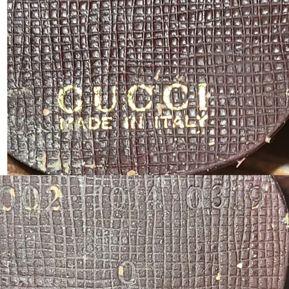 Gucci Burgundy Leather Twist Lock Satchel Handbag Vintage Authentic Rare - Picture 7 of 15